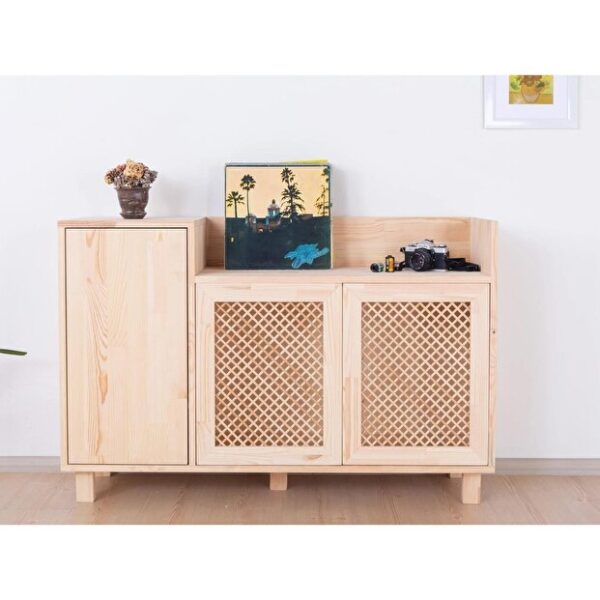 Hazeranlı Çok Amaçlı Dolap Konsol Vitrin