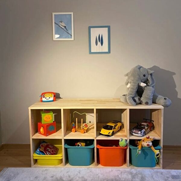 Montessori Bölmeli Saklama Ünitesi