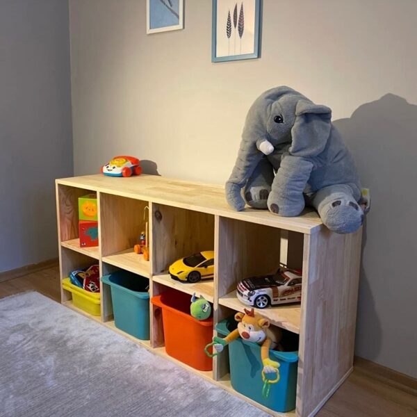 Alternative view of Montessori Bölmeli Saklama Ünitesi